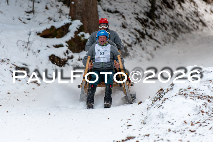 55. Hornschlittenrennen Partenkirchen, 06.01.2026