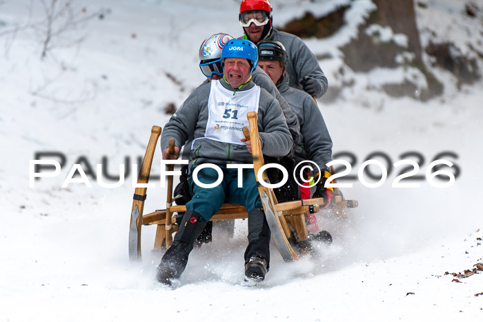 55. Hornschlittenrennen Partenkirchen, 06.01.2026