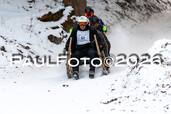 55. Hornschlittenrennen Partenkirchen, 06.01.2026