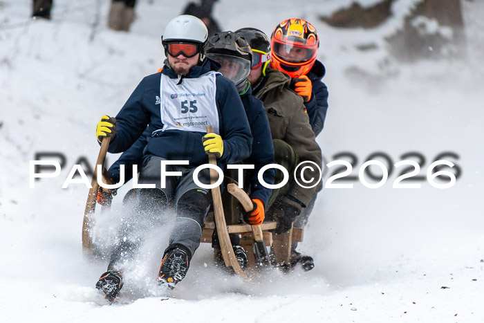 55. Hornschlittenrennen Partenkirchen, 06.01.2026