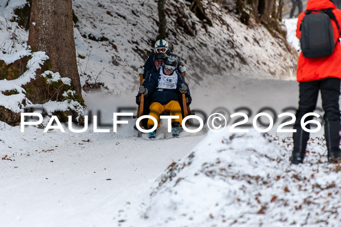 55. Hornschlittenrennen Partenkirchen, 06.01.2026