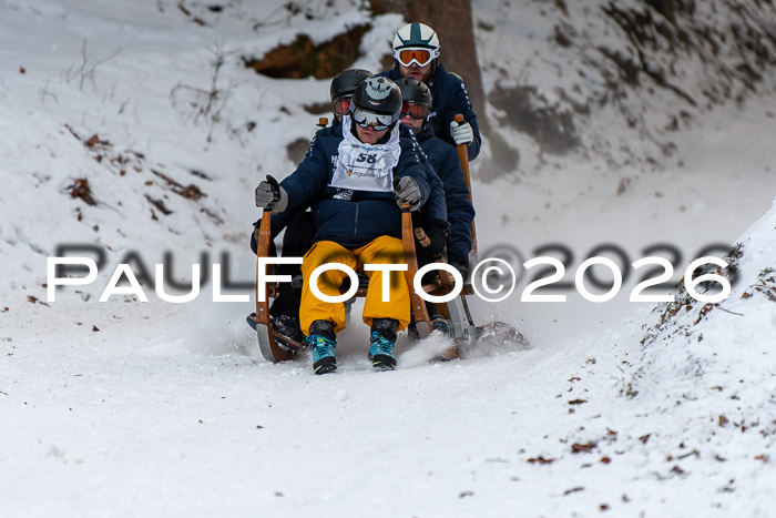 55. Hornschlittenrennen Partenkirchen, 06.01.2026