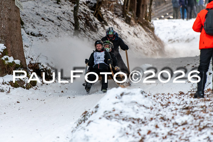 55. Hornschlittenrennen Partenkirchen, 06.01.2026