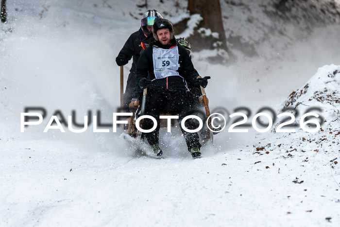 55. Hornschlittenrennen Partenkirchen, 06.01.2026