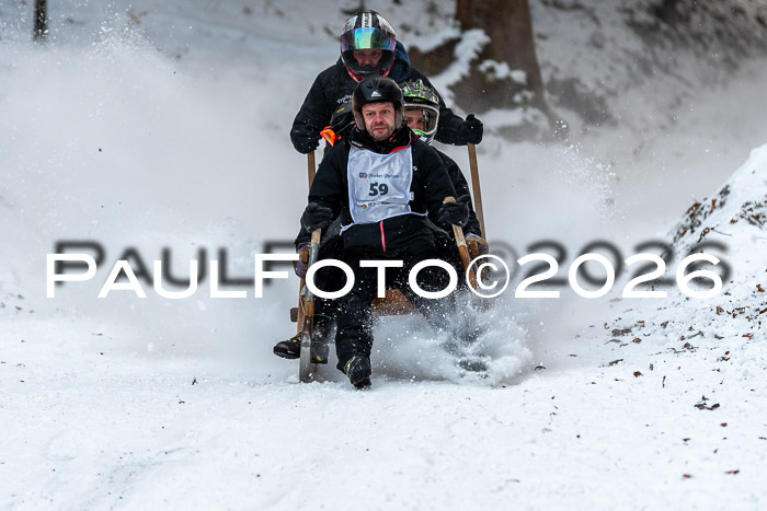 55. Hornschlittenrennen Partenkirchen, 06.01.2026