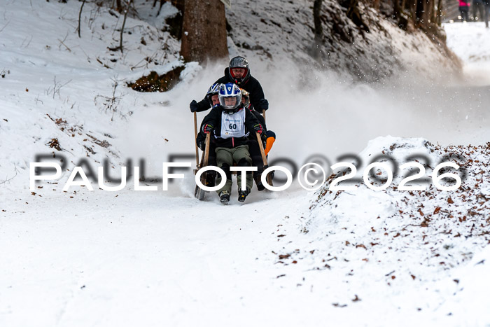 55. Hornschlittenrennen Partenkirchen, 06.01.2026