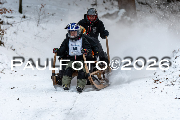 55. Hornschlittenrennen Partenkirchen, 06.01.2026