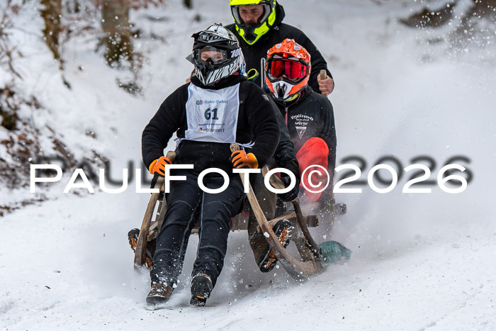 55. Hornschlittenrennen Partenkirchen, 06.01.2026
