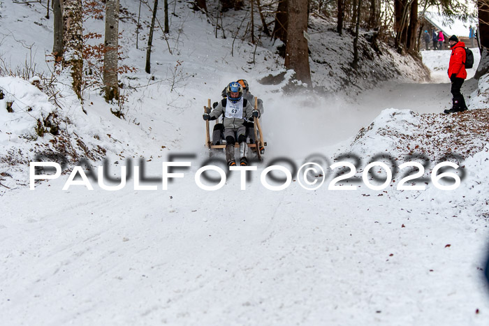 55. Hornschlittenrennen Partenkirchen, 06.01.2026