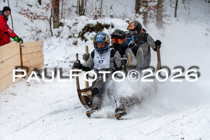 55. Hornschlittenrennen Partenkirchen, 06.01.2026