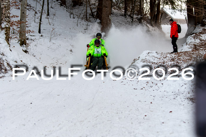 55. Hornschlittenrennen Partenkirchen, 06.01.2026