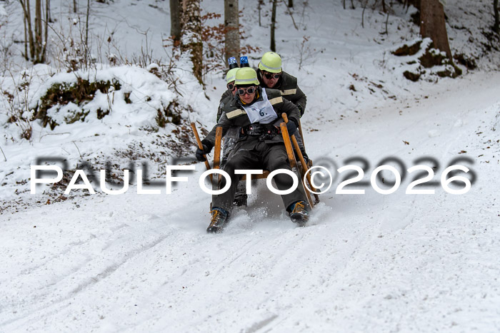 55. Hornschlittenrennen Partenkirchen, 06.01.2026