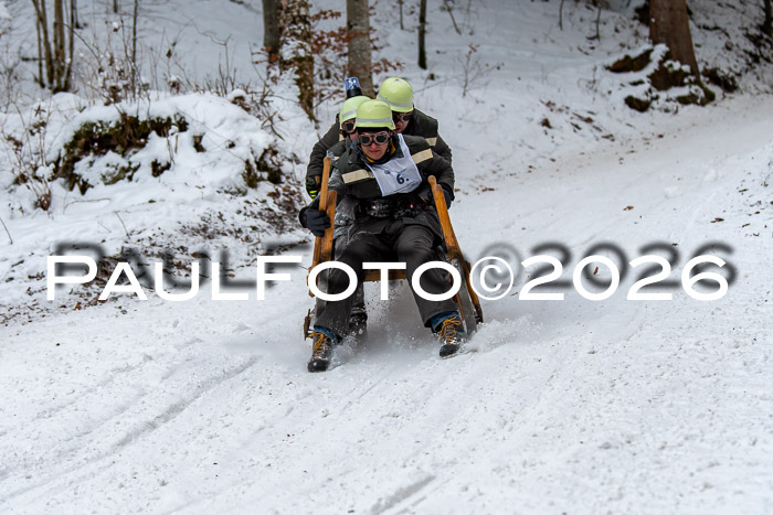 55. Hornschlittenrennen Partenkirchen, 06.01.2026