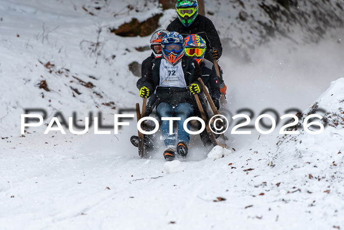 55. Hornschlittenrennen Partenkirchen, 06.01.2026