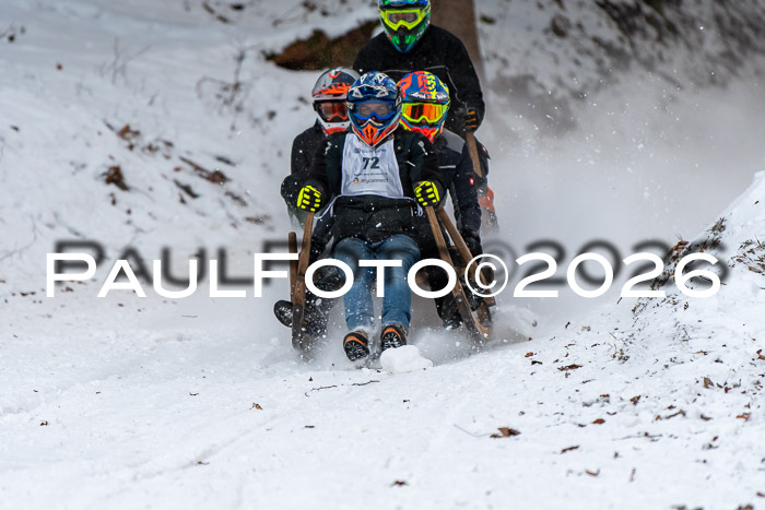 55. Hornschlittenrennen Partenkirchen, 06.01.2026