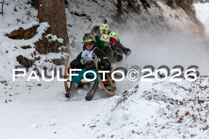 55. Hornschlittenrennen Partenkirchen, 06.01.2026