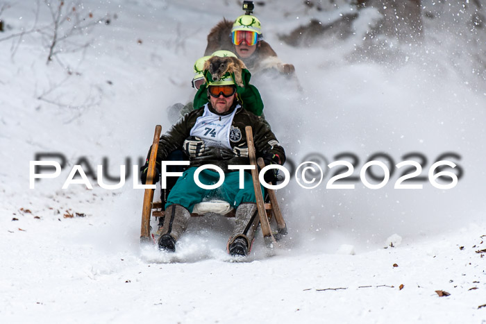 55. Hornschlittenrennen Partenkirchen, 06.01.2026