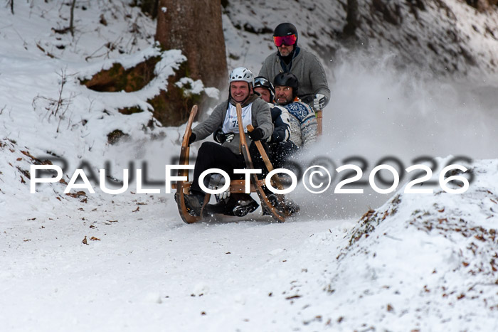 55. Hornschlittenrennen Partenkirchen, 06.01.2026