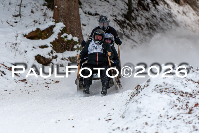55. Hornschlittenrennen Partenkirchen, 06.01.2026