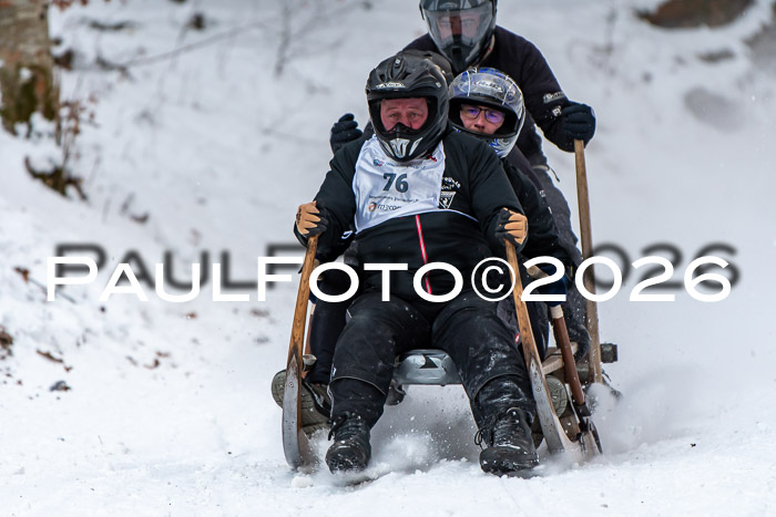 55. Hornschlittenrennen Partenkirchen, 06.01.2026