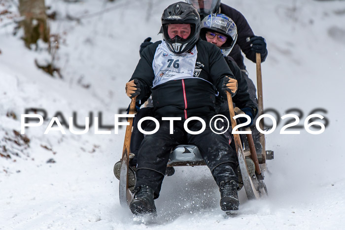 55. Hornschlittenrennen Partenkirchen, 06.01.2026