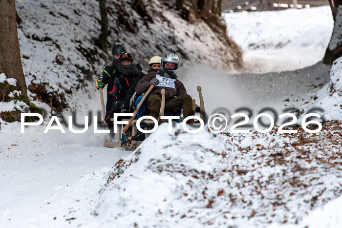 55. Hornschlittenrennen Partenkirchen, 06.01.2026
