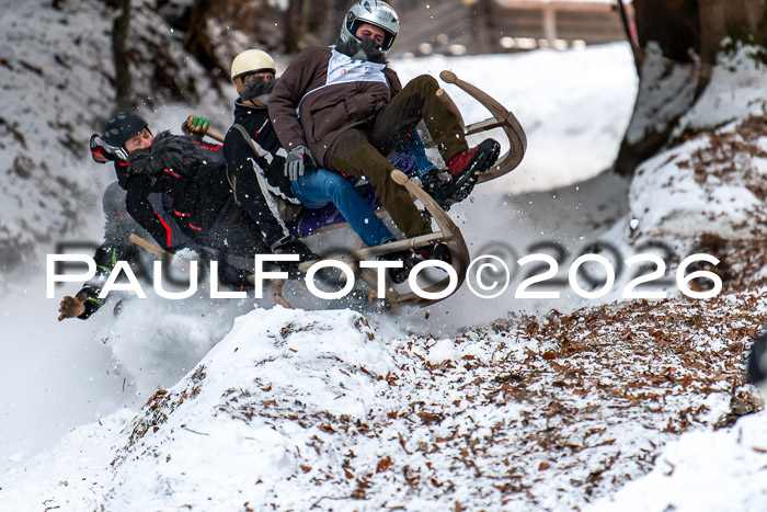 55. Hornschlittenrennen Partenkirchen, 06.01.2026