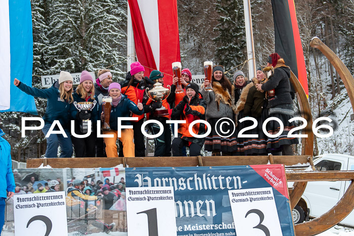 55. Hornschlittenrennen Partenkirchen, 06.01.2026