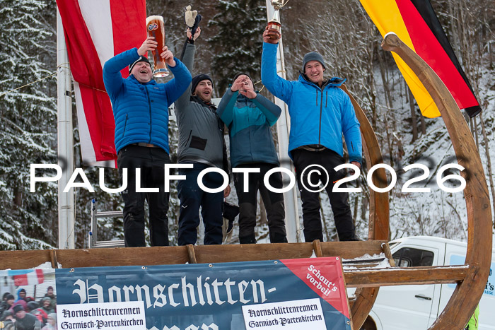 55. Hornschlittenrennen Partenkirchen, 06.01.2026