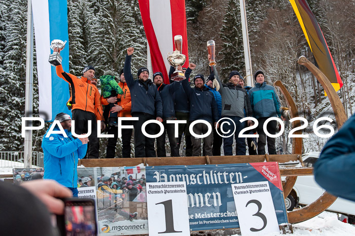 55. Hornschlittenrennen Partenkirchen, 06.01.2026