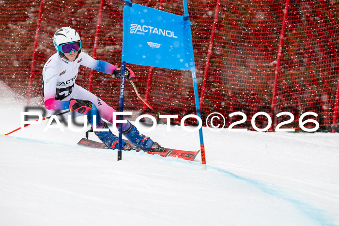 DSV Actanol Schülercup Alpin U14 RS, 10.01.2026