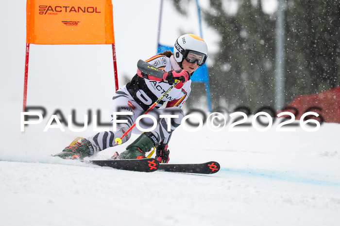 DSV Actanol Schülercup Alpin U14 RS, 10.01.2026