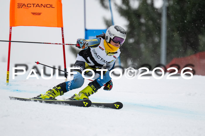 DSV Actanol Schülercup Alpin U14 RS, 10.01.2026