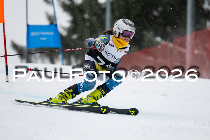 DSV Actanol Schülercup Alpin U14 RS, 10.01.2026