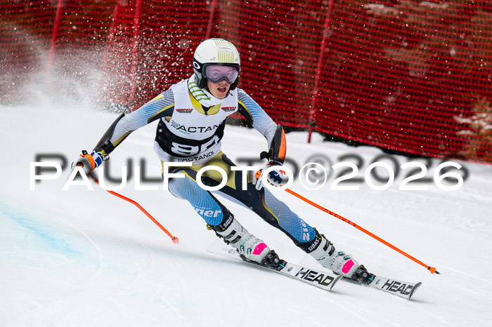DSV Actanol Schülercup Alpin U14 RS, 10.01.2026