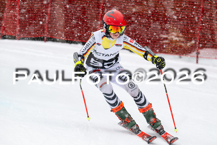 DSV Actanol Schülercup Alpin U14 RS, 10.01.2026