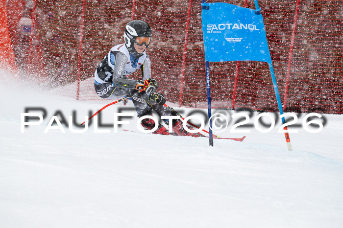 DSV Actanol Schülercup Alpin U14 RS, 10.01.2026