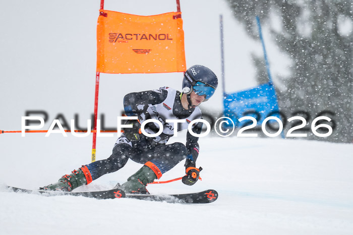 DSV Actanol Schülercup Alpin U14 RS, 10.01.2026