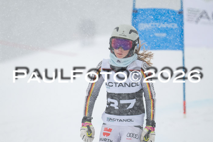 DSV Actanol Schülercup Alpin U14 RS, 10.01.2026
