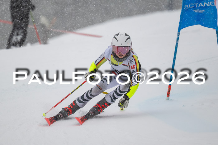 DSV Actanol Schülercup Alpin U14 RS, 10.01.2026