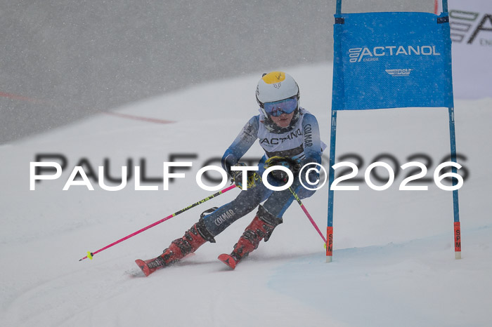 DSV Actanol Schülercup Alpin U14 RS, 10.01.2026