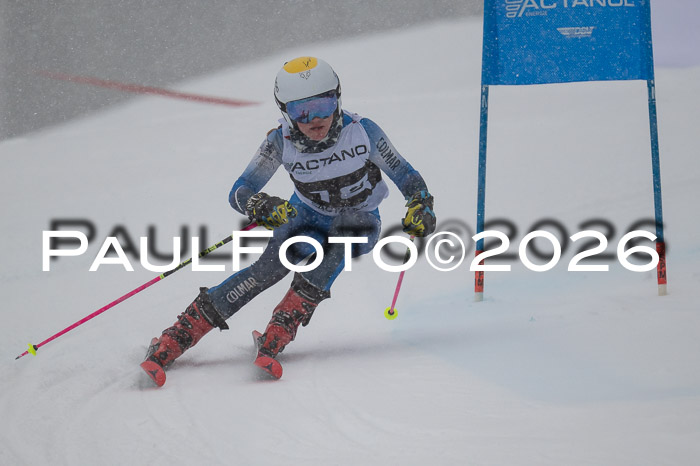 DSV Actanol Schülercup Alpin U14 RS, 10.01.2026