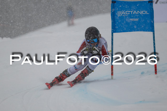 DSV Actanol Schülercup Alpin U14 RS, 10.01.2026