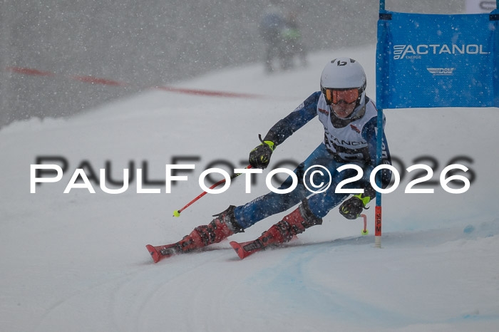 DSV Actanol Schülercup Alpin U14 RS, 10.01.2026