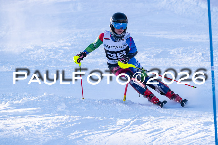 DSV Actanol Schülercup Alpin U14 SL, 11.01.2026