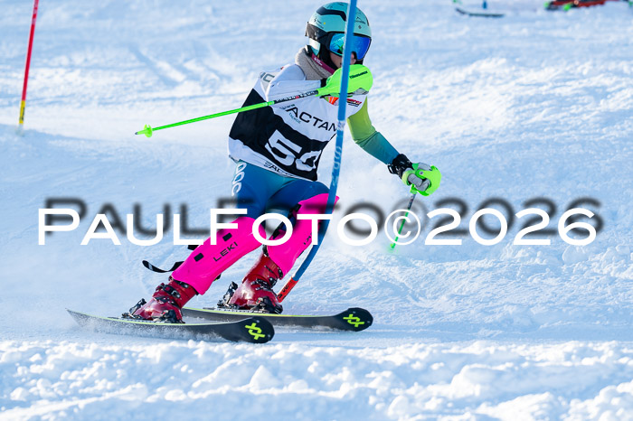 DSV Actanol Schülercup Alpin U14 SL, 11.01.2026