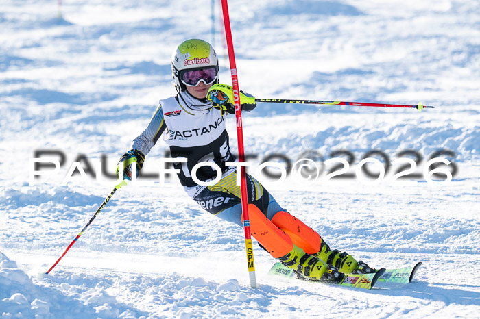 DSV Actanol Schülercup Alpin U14 SL, 11.01.2026