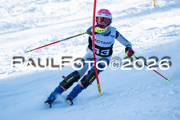 DSV Actanol Schülercup Alpin U14 SL, 11.01.2026