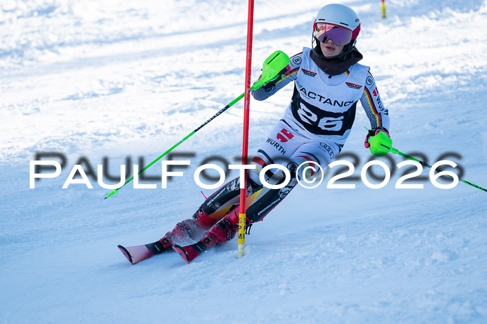 DSV Actanol Schülercup Alpin U14 SL, 11.01.2026