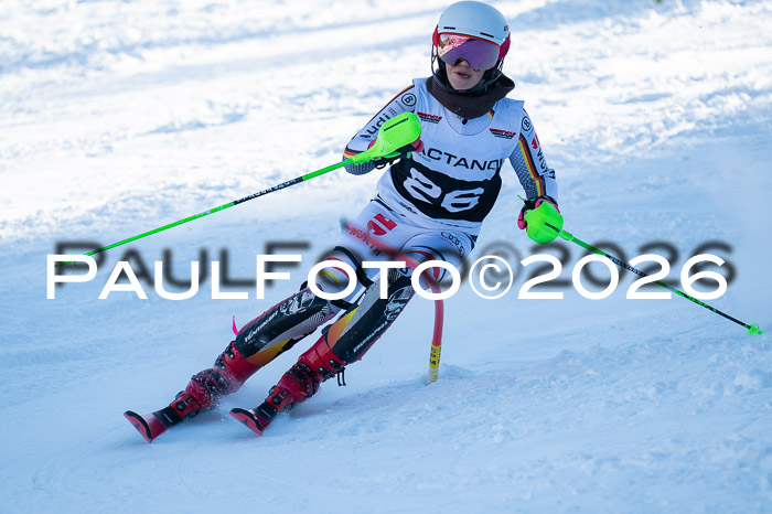 DSV Actanol Schülercup Alpin U14 SL, 11.01.2026